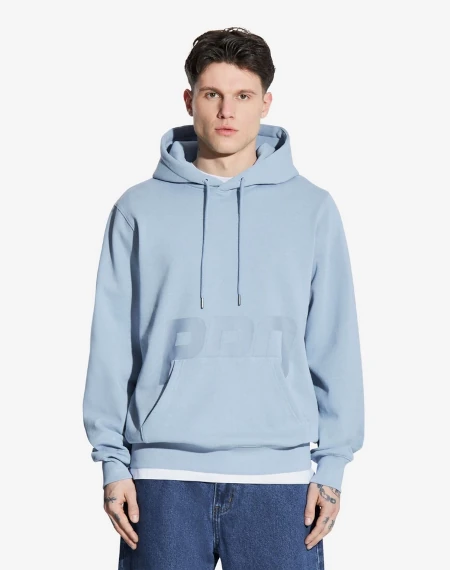 Bluza męska z kapturem Prosto Pro hoodie jasno niebieska