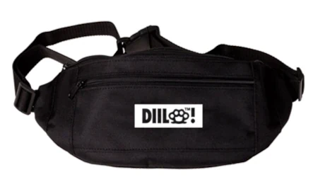 Saszetka nerka Diil Kastet czarna