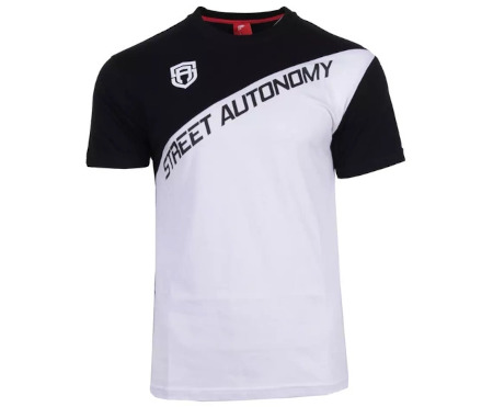 Koszulka męska t-shirt Street Autonomy Cosmic czarna/biała
