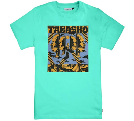 Koszulka męska t-shirt Tabasko ACID turkusowa