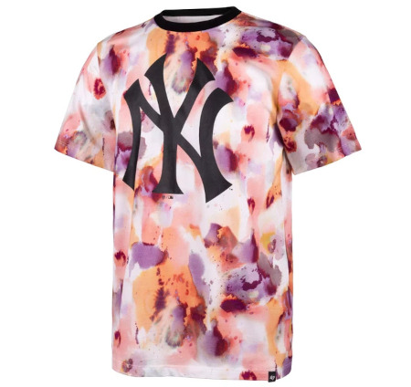 Koszulka t-shirt '47 Brand New York Glow Day Repeat Echo różowa