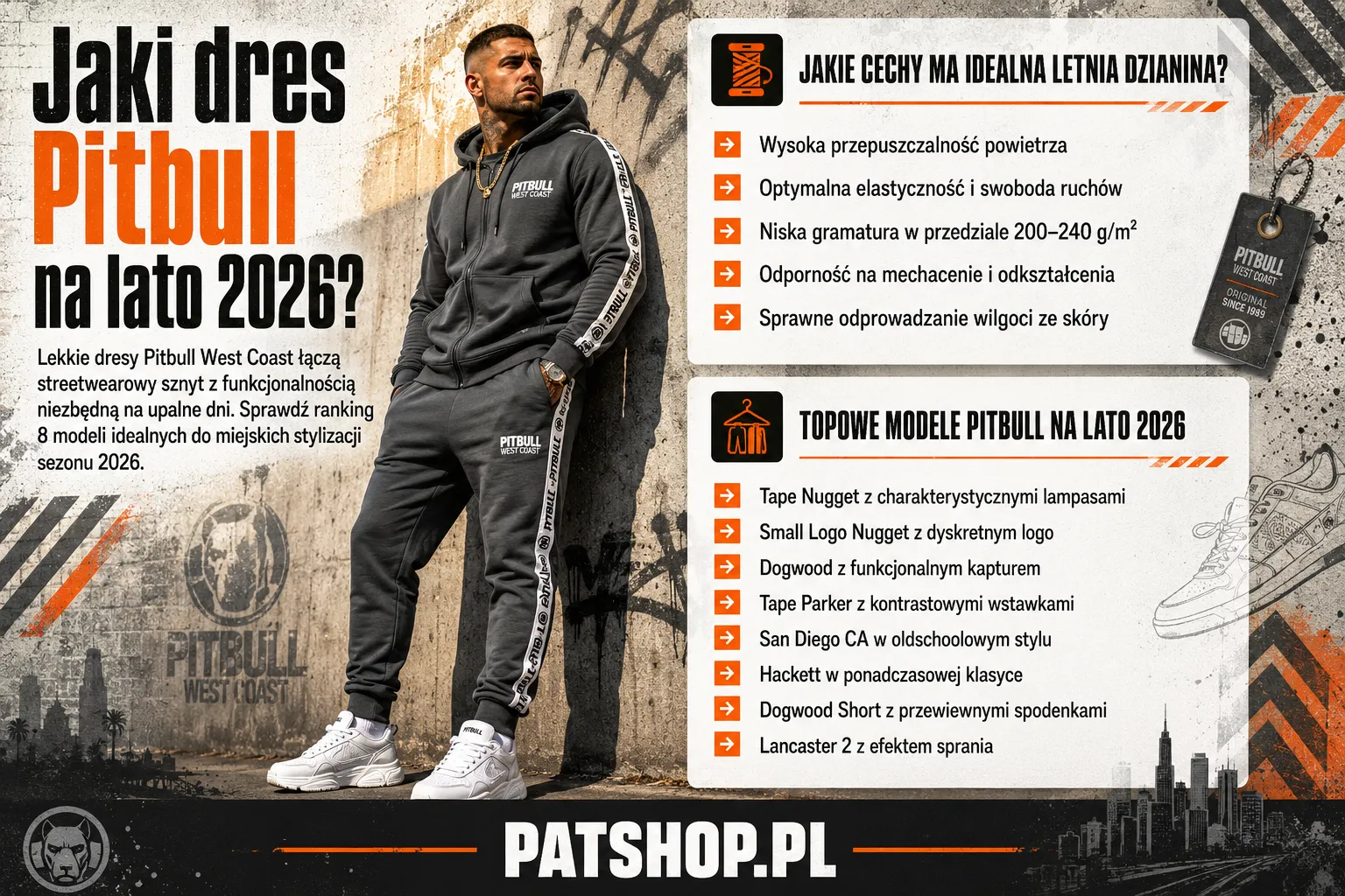 Jaki dres Pitbull na lato 2026?