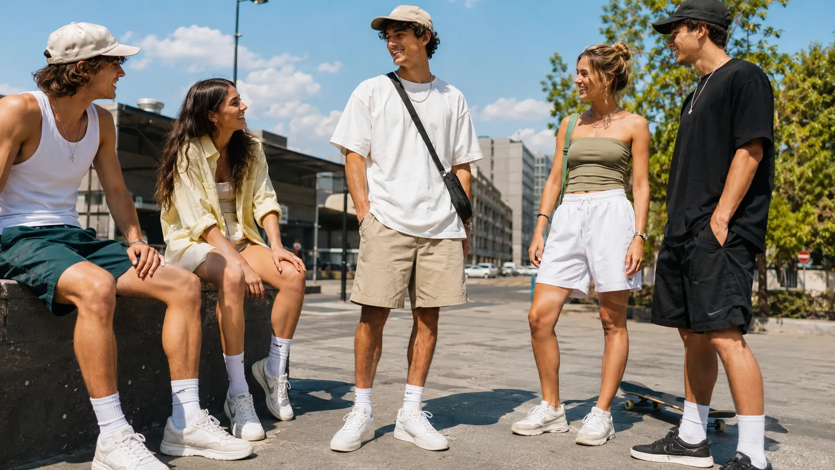 Chino shorts na lato - streetwearowy look z klasycznym twistem