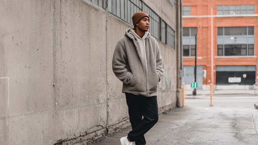 Co to znaczy bluza sherpa i jak ją nosić? Odkryj streetwearowy hit jesieni!