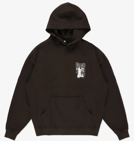 Bluza męska z kapturem Prosto Shadow sprany czarny