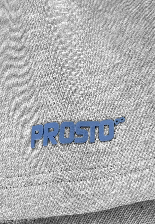 Spodenki męskie dresowe Prosto Infinity szare