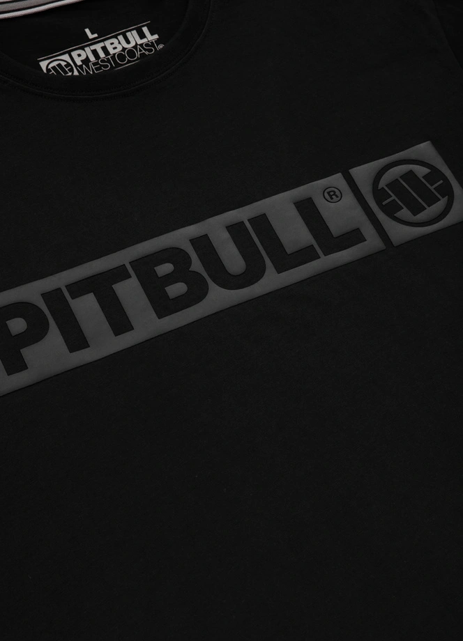 Koszulka męska T-Shirt Pitbull Hilltop czarna all black