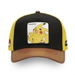 Czapka z daszkiem Capslab Pokemon Pikachu brązowo/żółto/czarna