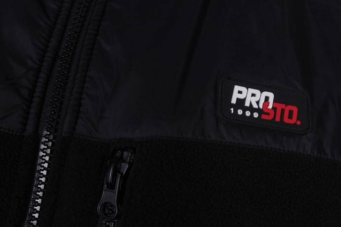 Kurtka Bluza Polar Prosto Klasyk Monte Fleece jacket black