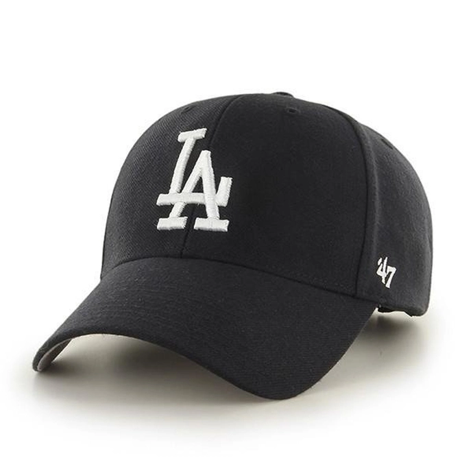 Czapka z daszkiem 47 Brand MLB Los Angeles Dodgers Classic czarna