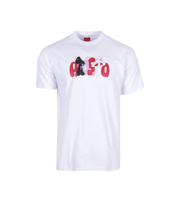 Koszulka męska t-shirt Prosto Klasyk Trippiyo biała