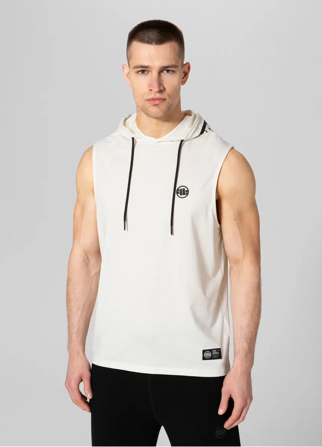 Koszulka męska tank top Pit Bull Pitbull Mercado Hilltop Hooded biały