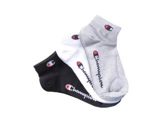 Skarpety Champion 6pk Quarter Socks czarne/białe/szare U20101 EM006