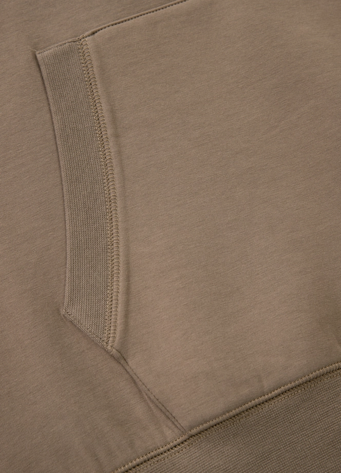 Bluza męska z kapturem Pit Bull Sampson 25 beżowa