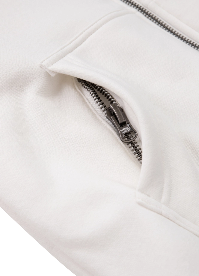 Bluza damska z kapturem Pit Bull Pitbull Sherpa Ruffina 24 ZIP biała