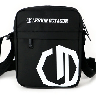 Saszetka listonoszka Legion Octagon Siena czarno/biała
