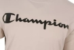 Koszulka męska T-shirt Champion Classic Big Logo beżowa