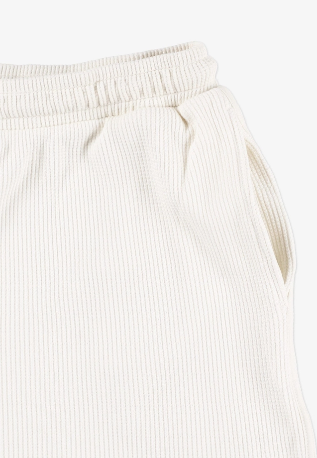 Spodenki męskie Prosto Waffle kremowe