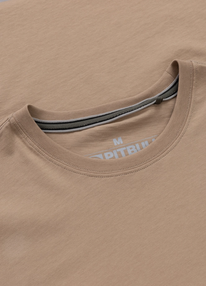 Koszulka męska T-Shirt Pit Bull Pitbull Parabellum Savana beżowa