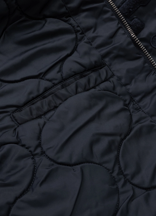 Kurtka męska przejściowa bejsbolówka Pit Bull Hacket granatowa