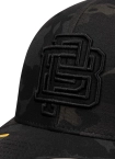 Czapka z daszkiem Snapback Trucker Pit Bull Harding czarna camo