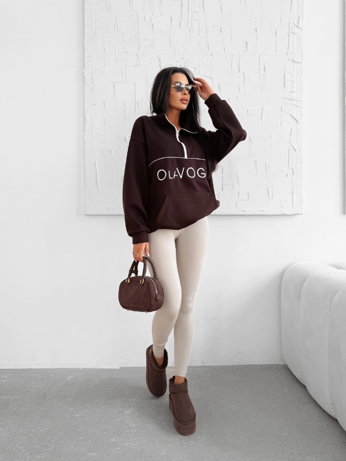 Bluza damska Olavoga Eastfiled brązowa