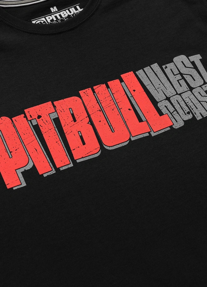 Koszulka męska T-Shirt Pit Bull Rebel Born czarna