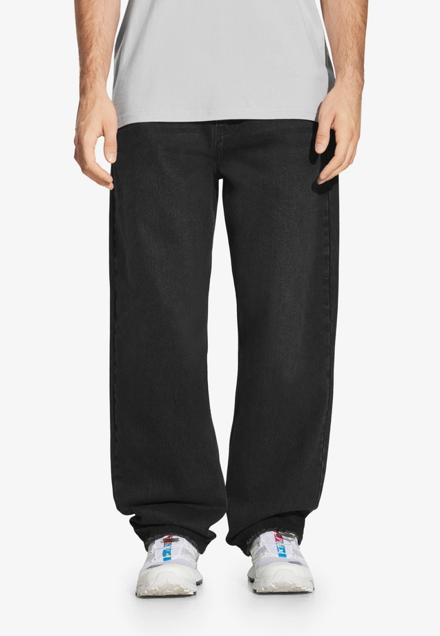 Spodnie męskie Jeans Regular Prosto Bunker grafitowe