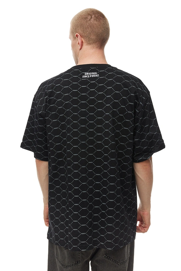 Koszulka męska t-shirt Mass Dnm Biarritz czarna
