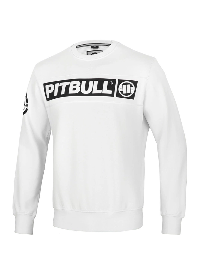 Bluza Pitbull Pit Bull Sherwood crewneck biały