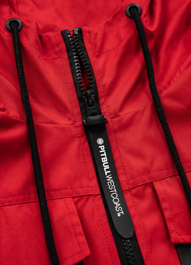 Kurtka przejściowa wiosenna Pit Bull Arillo wiatrówka red