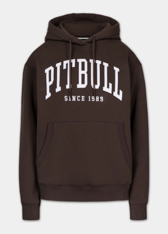 Bluza damska z kapturem Pitbull Norton brązowa