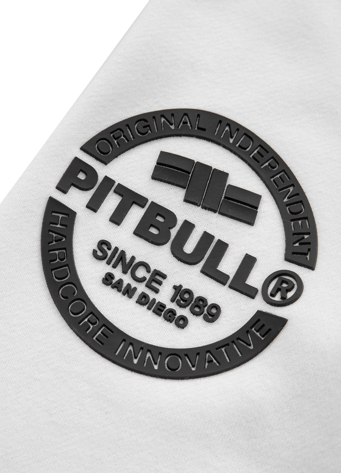 Bluza Pitbull Pit Bull Sherwood crewneck biały