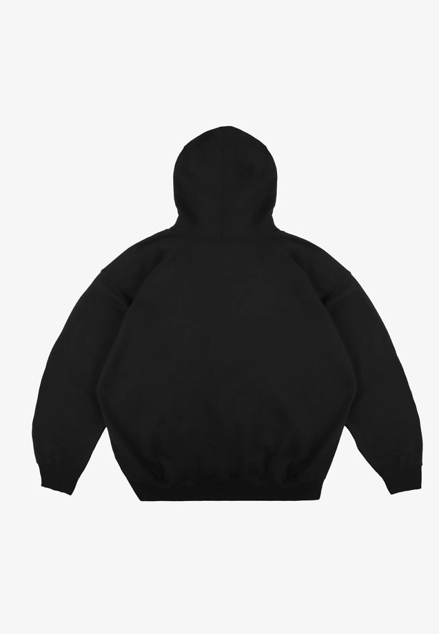 Bluza męska z kapturem Prosto Big Log czarna