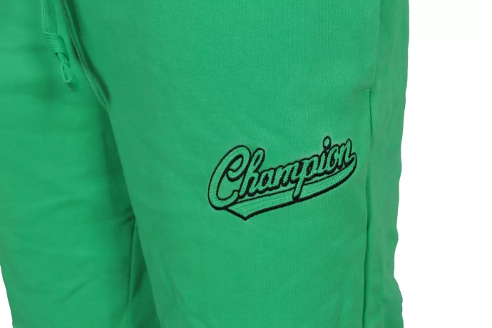 Spodenki szorty męskie dresowe Champion Baseball zielone