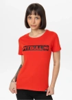Koszulka t-shirt damska Pit Bull Pitbull Hilltop czerwona