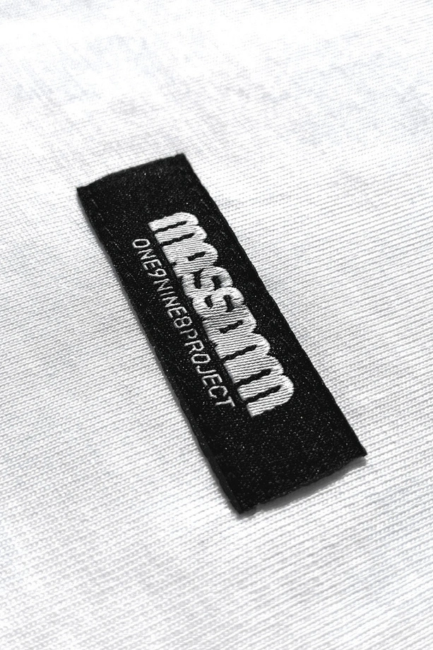 Koszulka męska t-shirt Mass Dnm Classic Fast biała