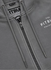 Bluza damska Pit Bull Manzanita Pitbull hooded zip szara