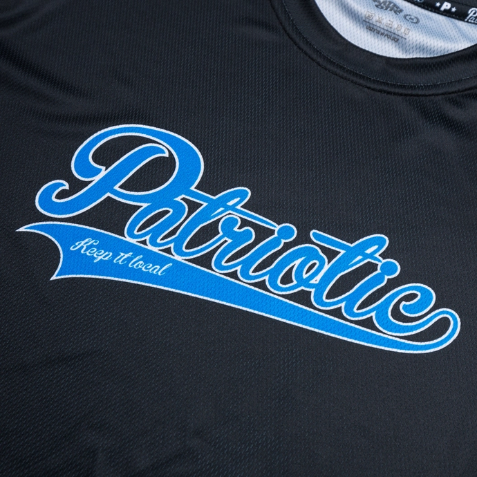 Koszulka męska T-shirt Patriotic Collage Tag niebiesko/czarna