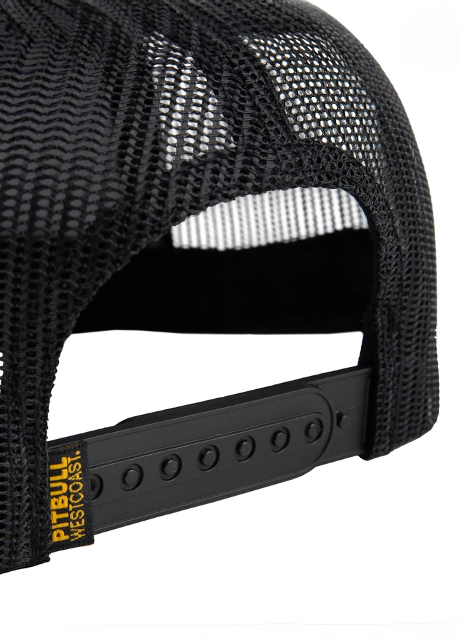 Czapka z daszkiem Snapback Mesh Pit Bull Pitbull Dogs camo/czarna