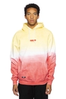 Bluza z kapturem Mass Dnm Sunshine hoody yellow/red