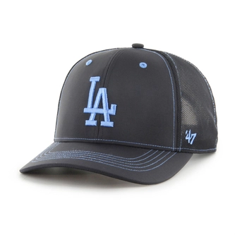 Czapka z daszkiem 47 Brand Trucker Los Angeles Dodgers Black Xray czarna