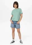 Koszulka damska T-shirt oversize Pit Bull Planet Surf miętowa