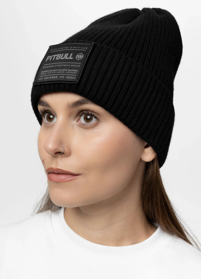 Czapka zimowa Pit Bull Beanie Dock czarna