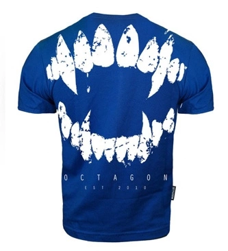 Koszulka T-shirt Octagon Zęby blue