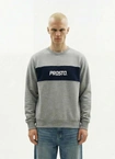Bluza męska Prosto Root crewneck szara