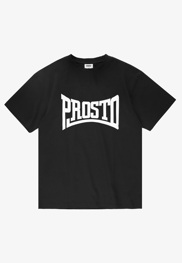 Koszulka męska t-shirt oversize Prosto Ever czarna