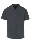 Koszulka męska Polo Pitbull Pique Small Logo Washed grafitowa