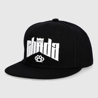 Czapka z daszkiem Chada Kastet Logo Snapback czarna