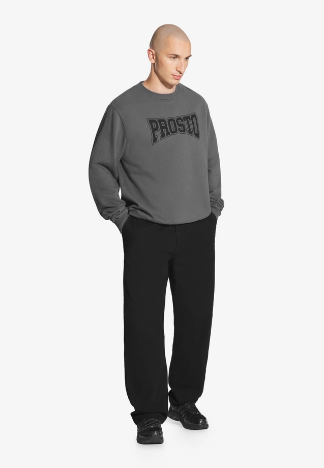 Spodnie męskie Jeans Regular Prosto Petrol czarne